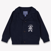 Guess Bébé Garçons Cardigan en Navy