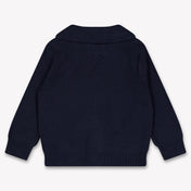 Guess Baby Boys Cardigan In Navy