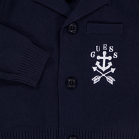Guess Bébé Garçons Cardigan en Navy