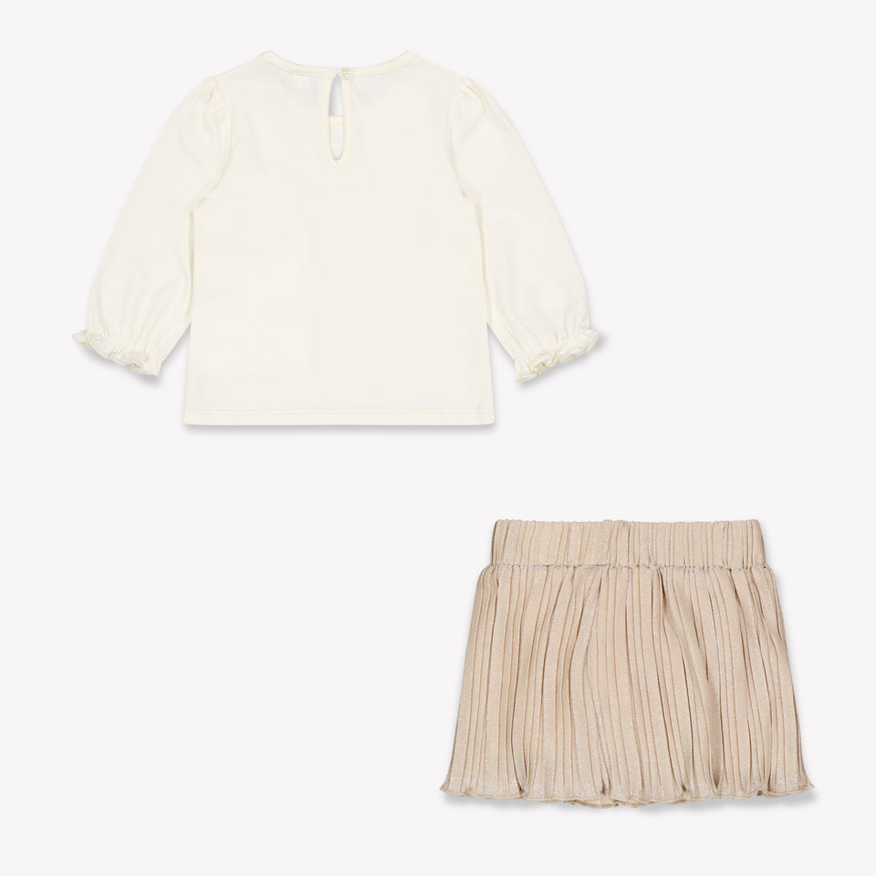 Guess bebe Chicas Establecer en Beige