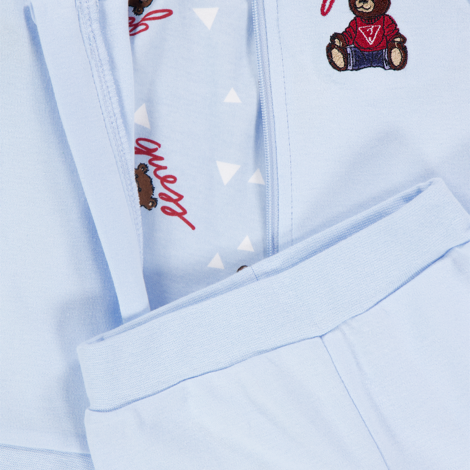 Guess Baby Jungen Jogginganzug In Hellblau