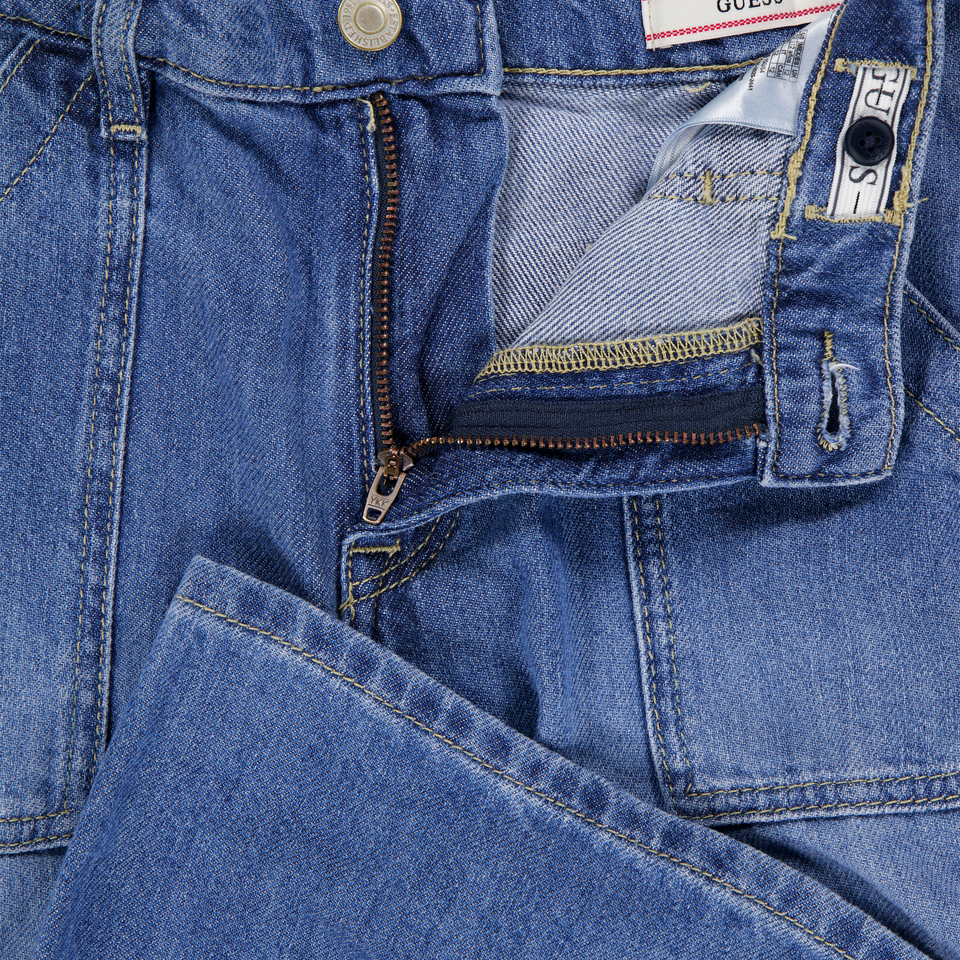 Guess Enfants Filles Jeans dans Bleu