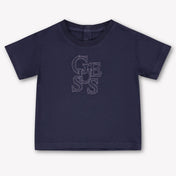 Guess Bambino Ragazzi Maglietta dentro Navy