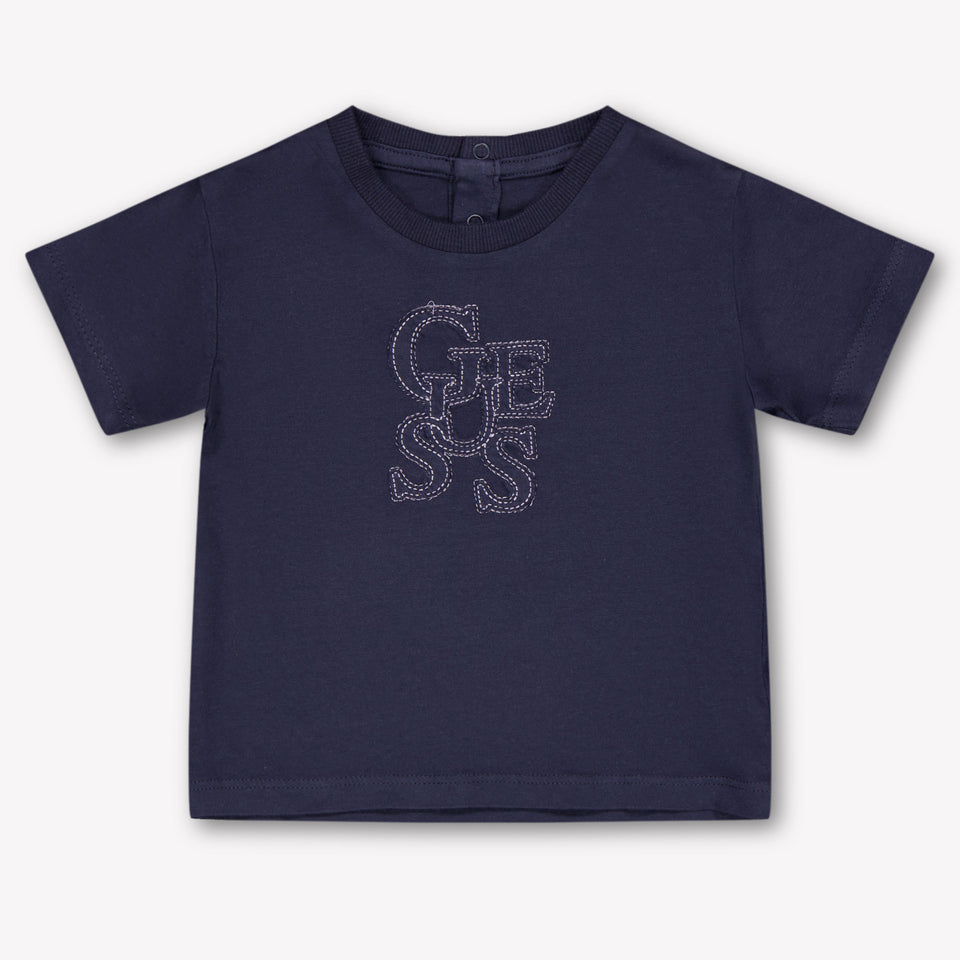 Guess Bambino Ragazzi Maglietta dentro Navy