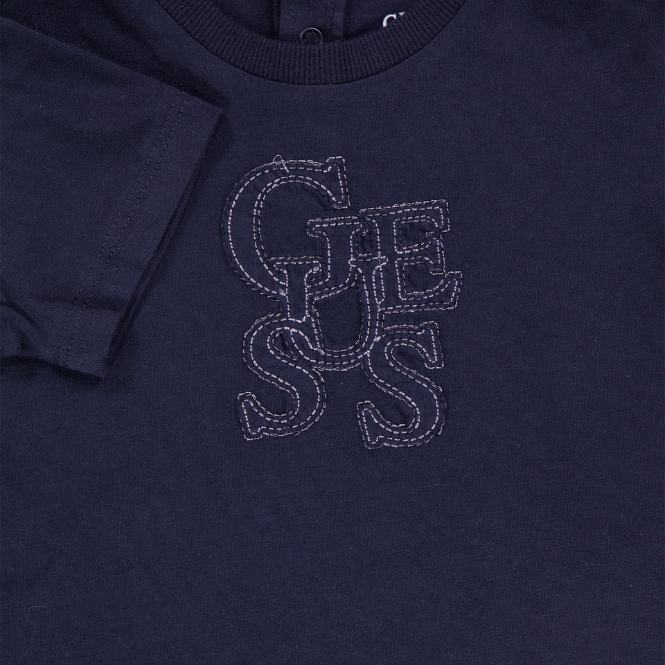 Guess Bambino Ragazzi Maglietta dentro Navy