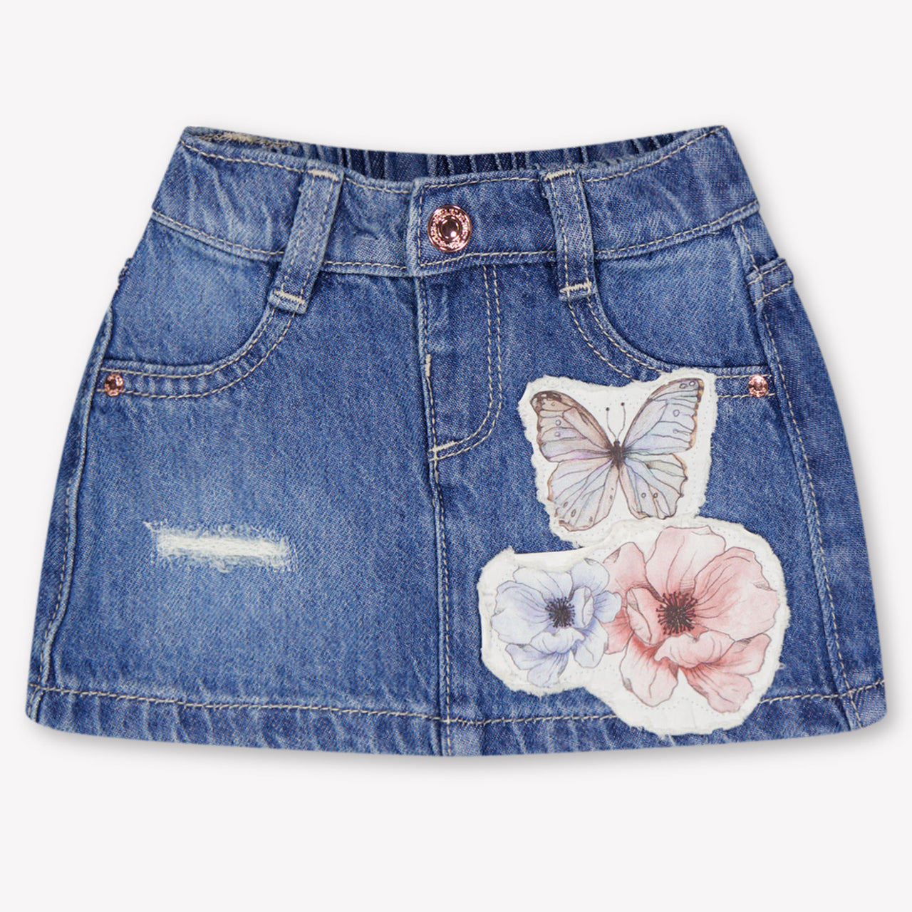 Guess Bébé Filles Jupe en Bleu