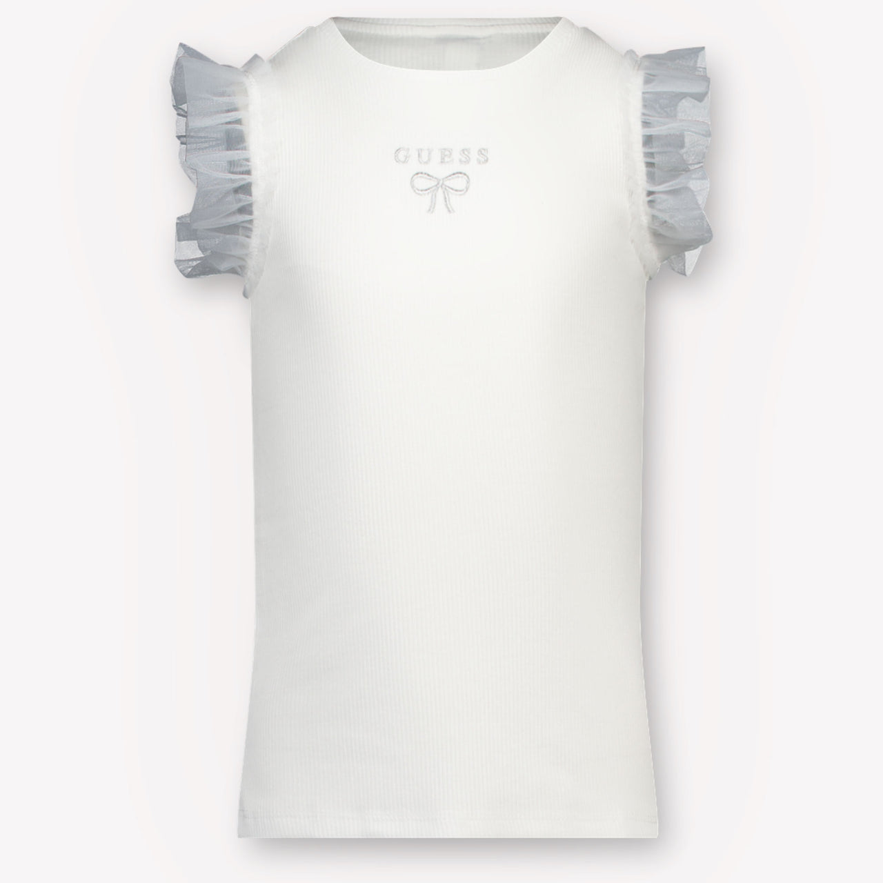 Guess Enfants Filles T-shirt dans Blanc