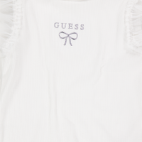 Guess Enfants Filles T-shirt dans Blanc