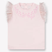 Guess Bambino Ragazze Maglietta dentro Rosa Chiaro