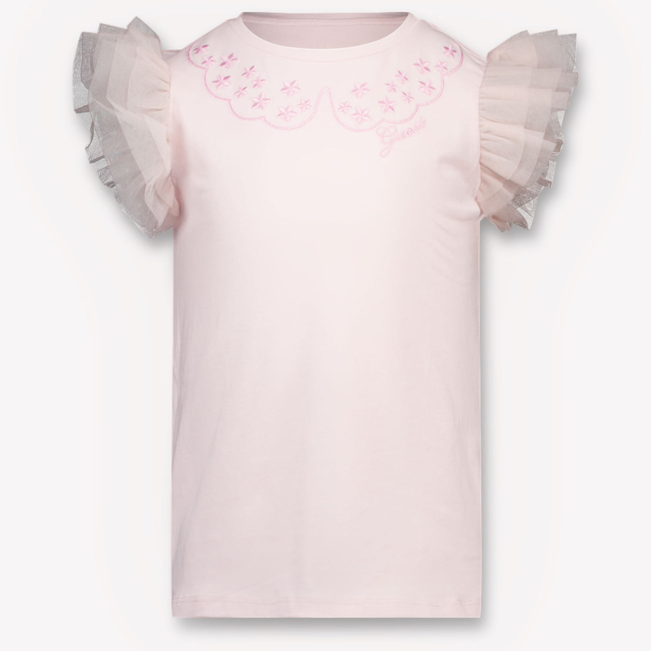 Guess Enfants Filles T-shirt dans Rose Léger