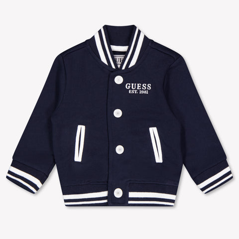 Guess Bambino Ragazzi Cardigan dentro Navy