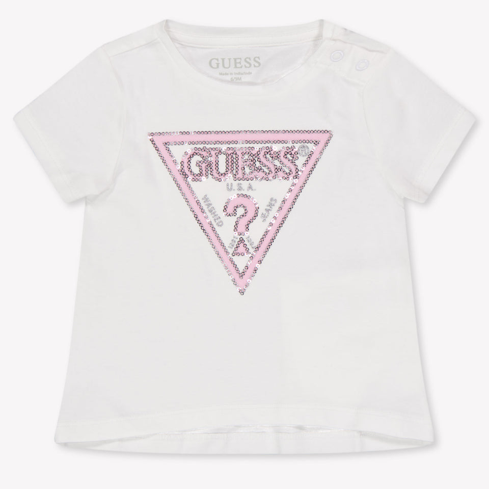 Guess Baby Girls T-Shirt In White