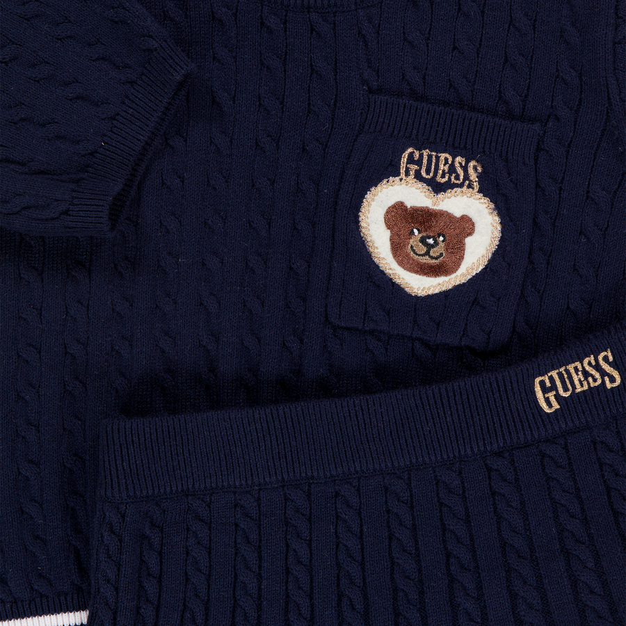 Guess Kinder Mädchen Einsetzen Marineblau