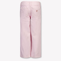 Guess Bambini Ragazze Jeans Dentro Rosa Chiaro