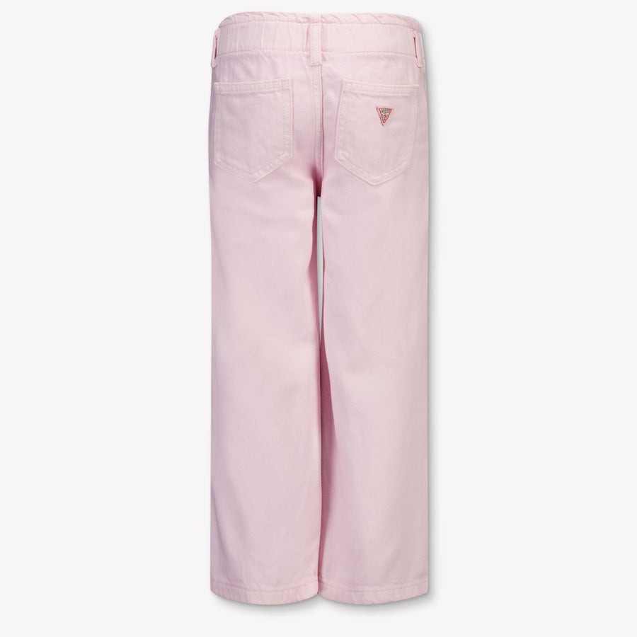 Guess Bambini Ragazze Jeans Dentro Rosa Chiaro