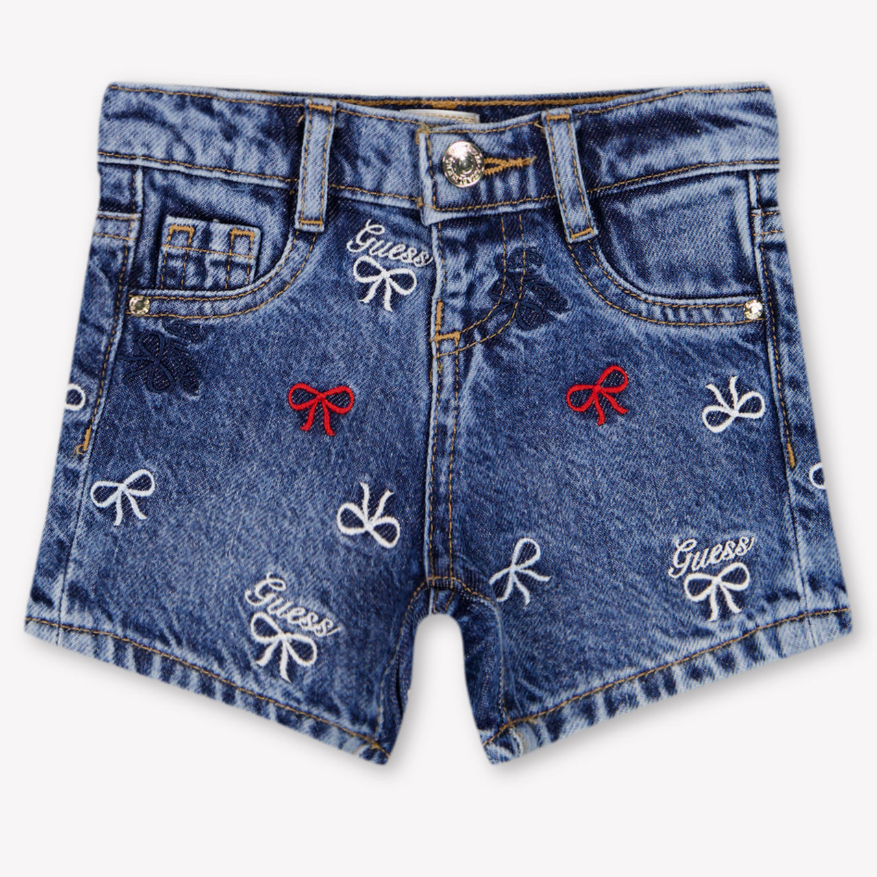Guess Bambino Ragazze Pantaloncini dentro Blu
