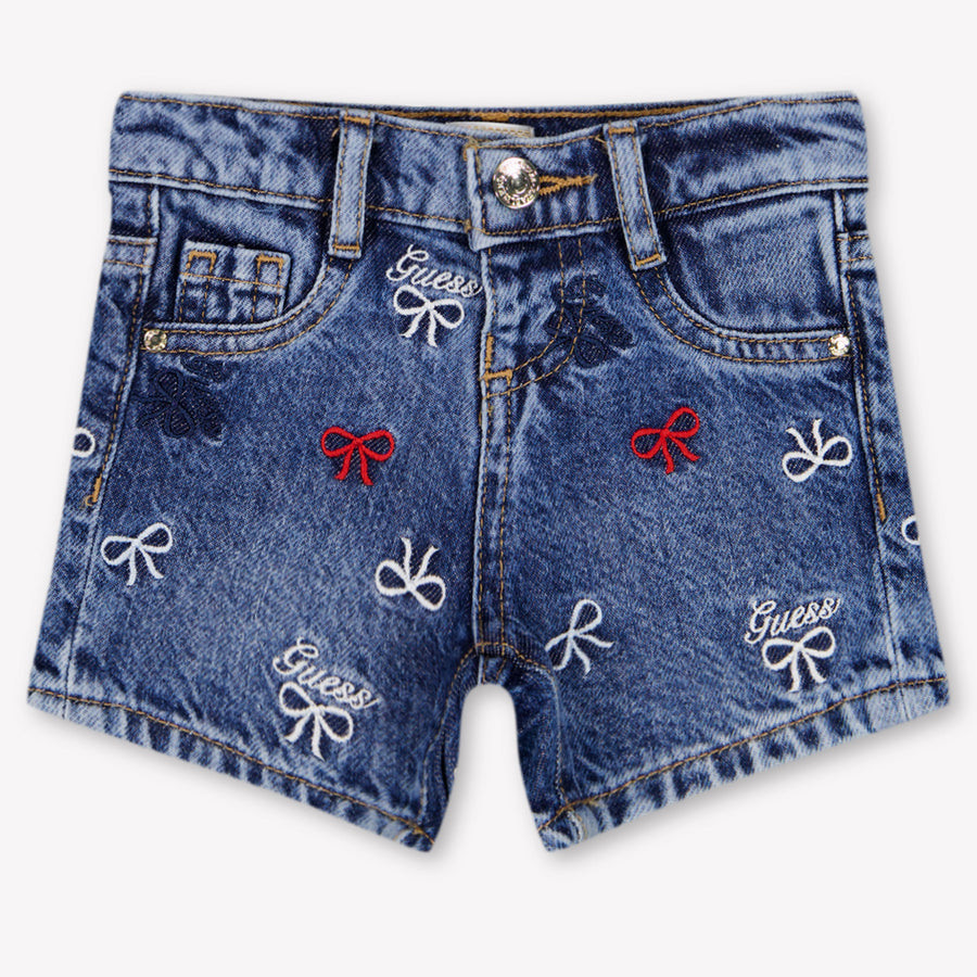 Guess Bambino Ragazze Pantaloncini dentro Blu