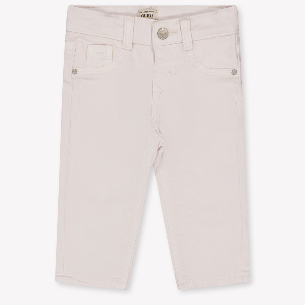 Guess Bébé Garçons Jean en blanc cassé