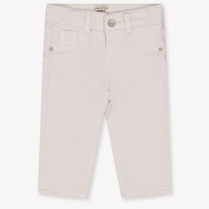 Guess Bébé Garçons Jean en blanc cassé