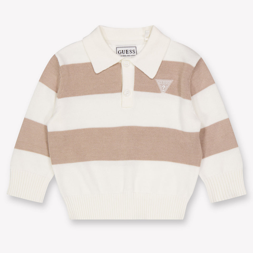 Guess Bambino Ragazzi Maglione dentro Beige