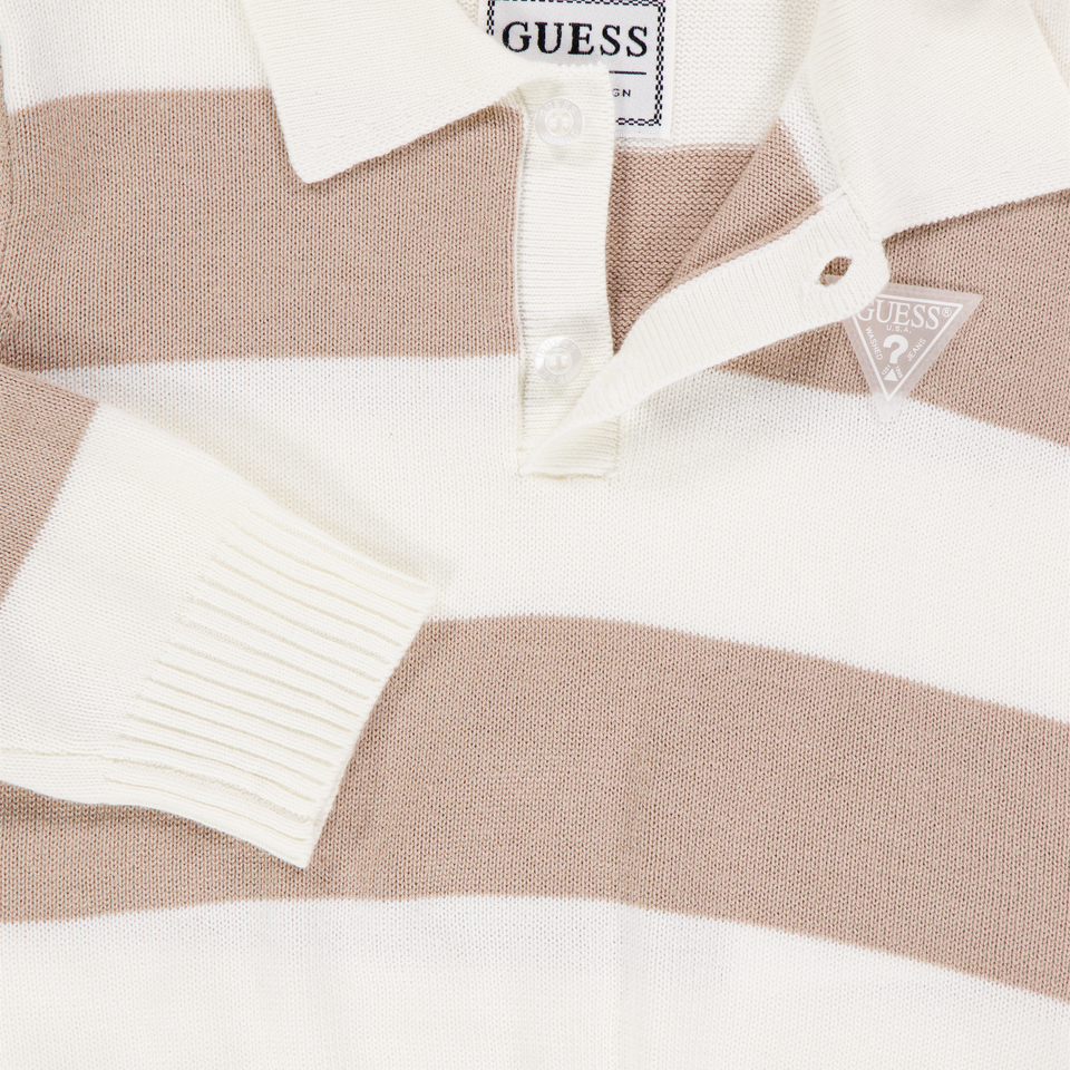 Guess Bambino Ragazzi Maglione dentro Beige