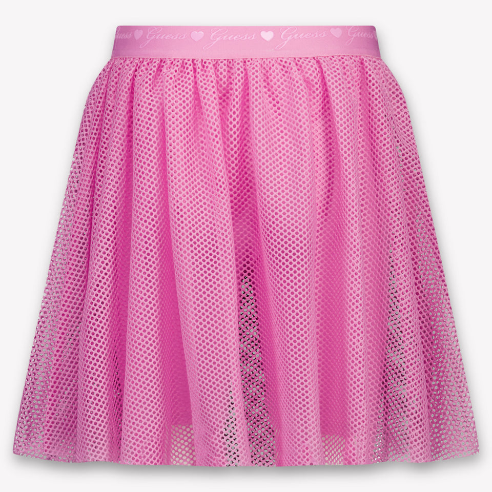 Guess Enfants Filles Jupe en Rose