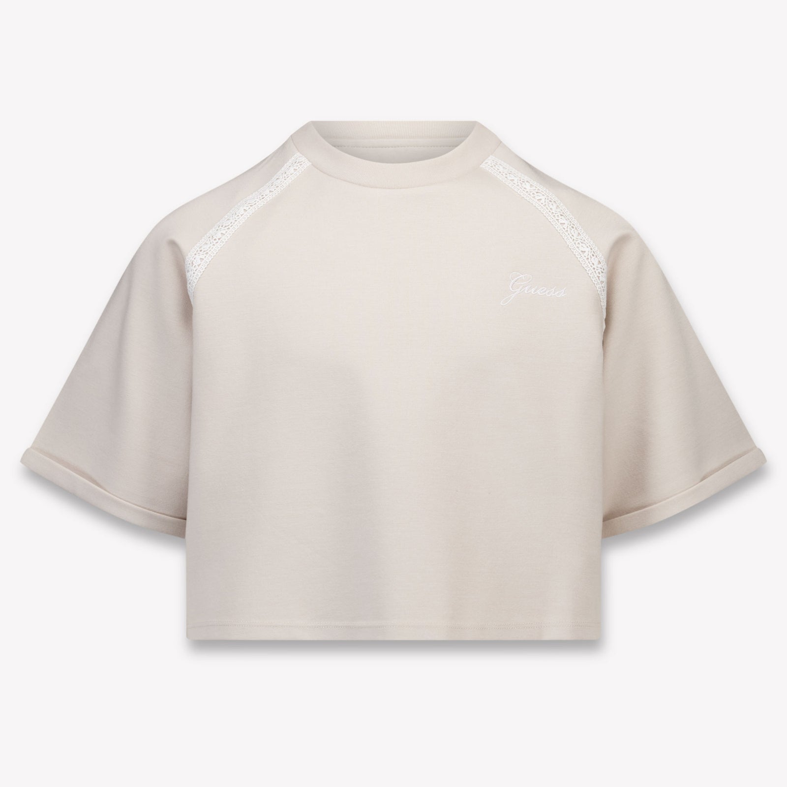 Guess Enfants Filles T-shirt dans Beige Clair