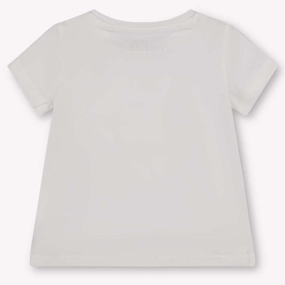Guess Bambino Ragazze Maglietta dentro Bianco