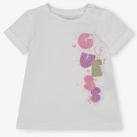 Guess bebe Chicas Camiseta adentro Blanco