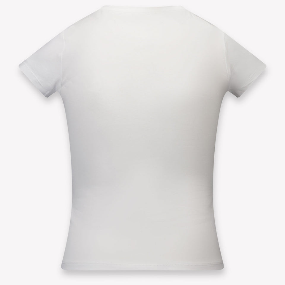 Guess Kinder Meisjes T-Shirt In Wit