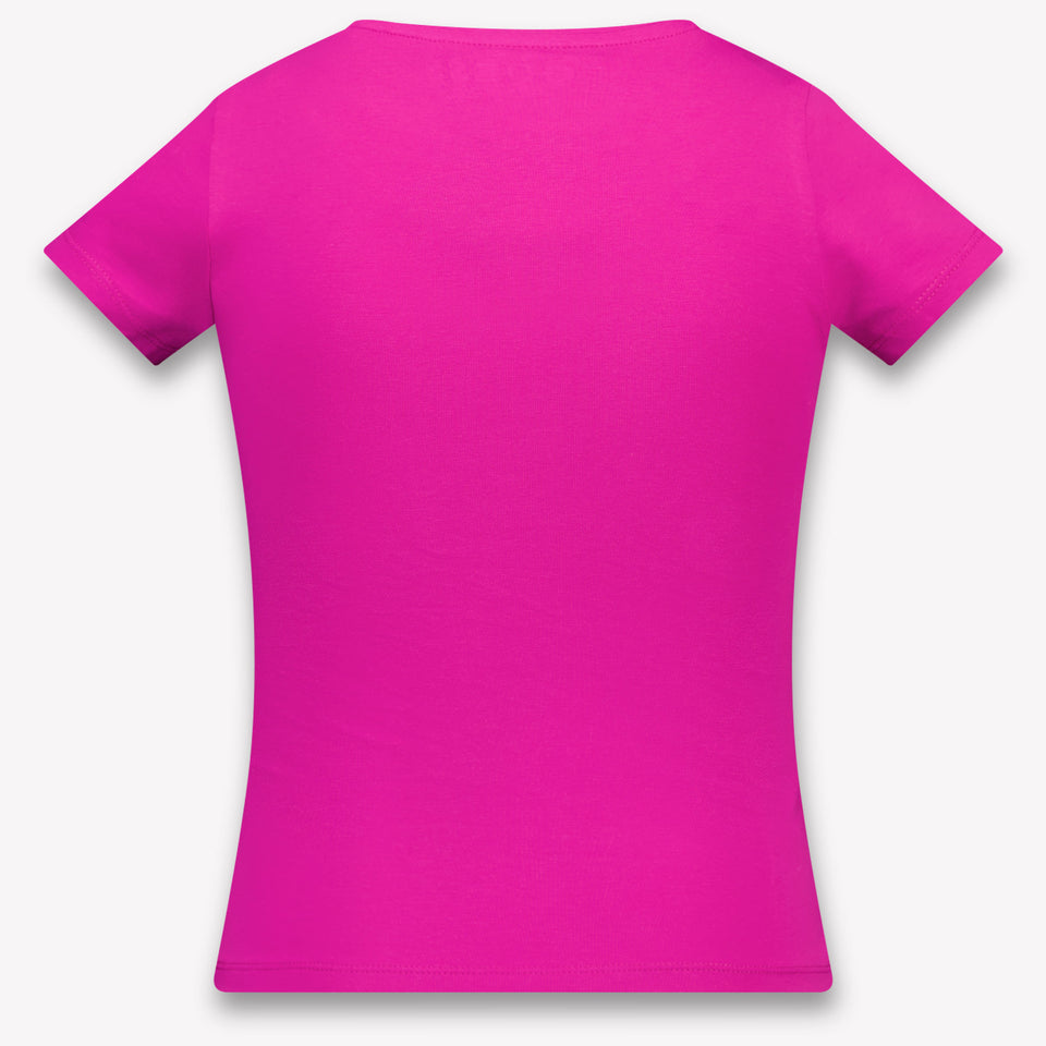 Guess Kinder Mädchen T-Shirt In Fuchsia