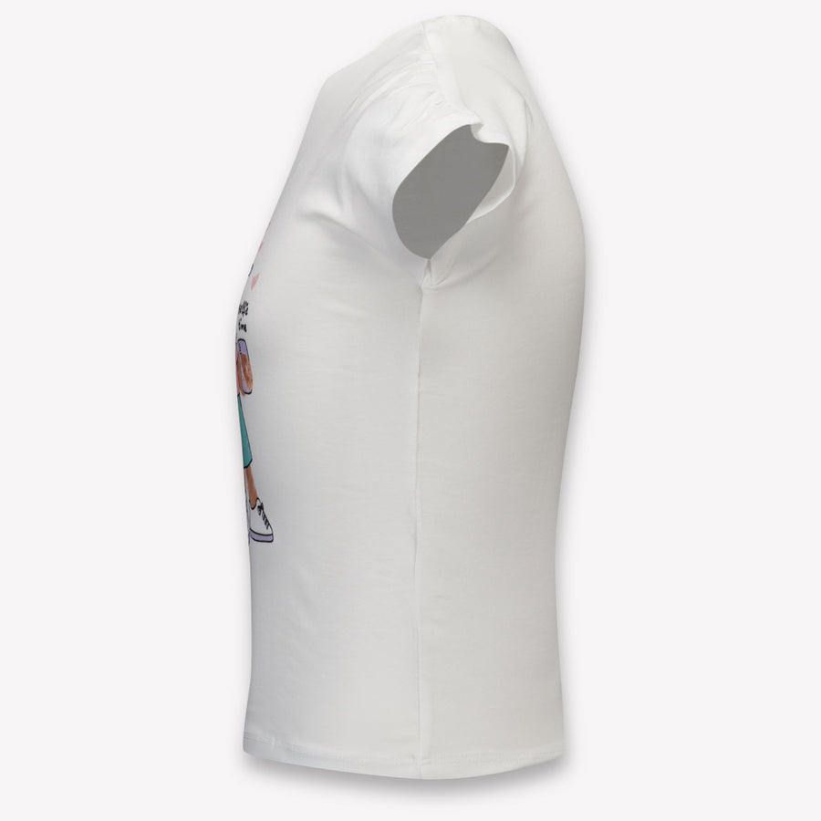 Guess Kinder Mädchen T-Shirt In Weiß