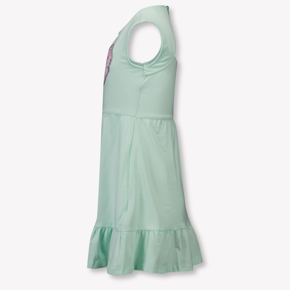 Guess Kids Girls Dress In Mint