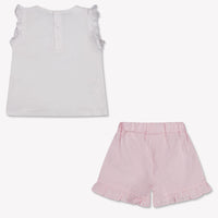 Guess Baby Girls Set In White
