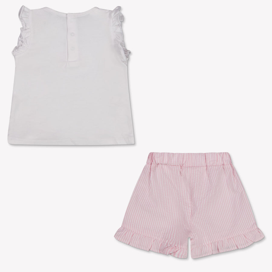 Guess Baby Girls Set In White