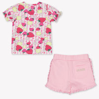 Guess Bébé Filles Installer Rose