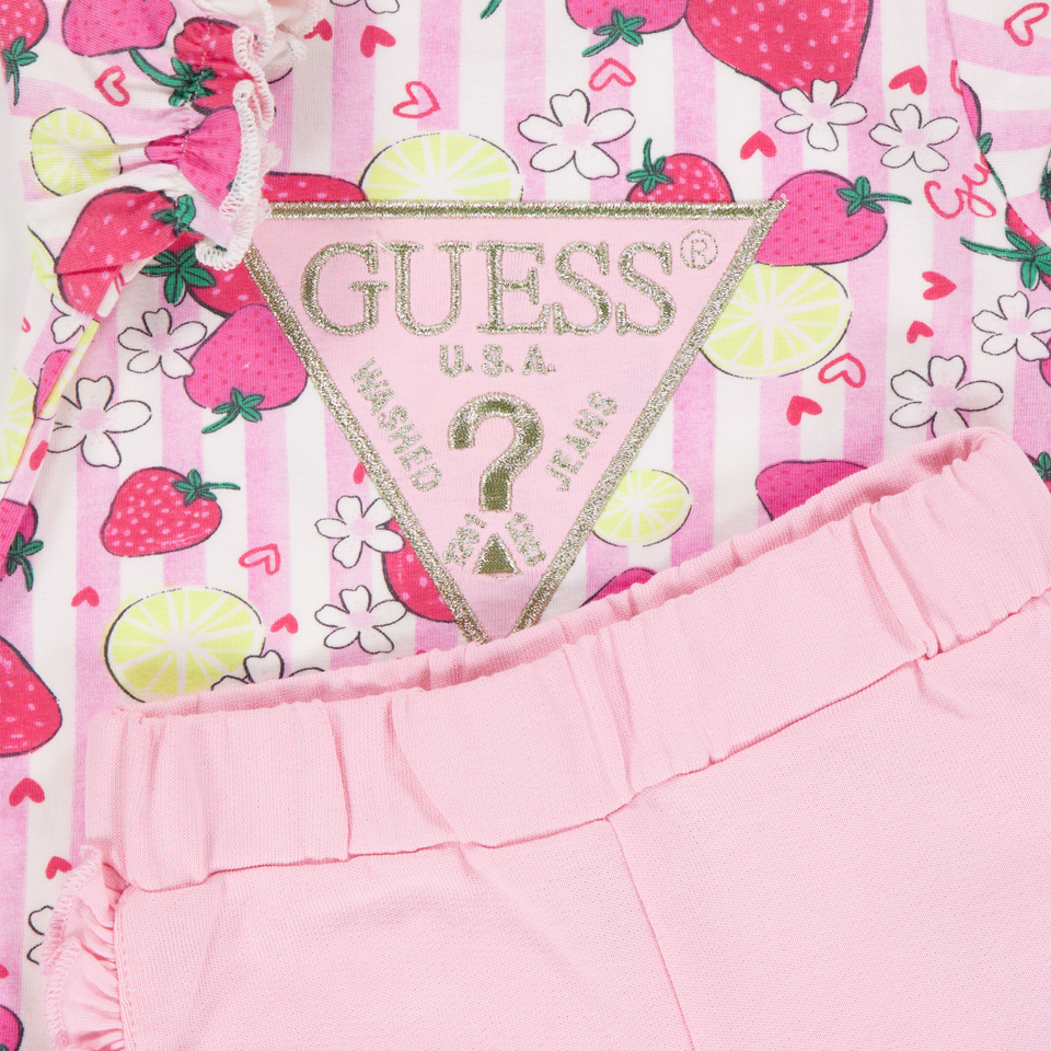 Guess Baby Mädchen Einsetzen Rosa