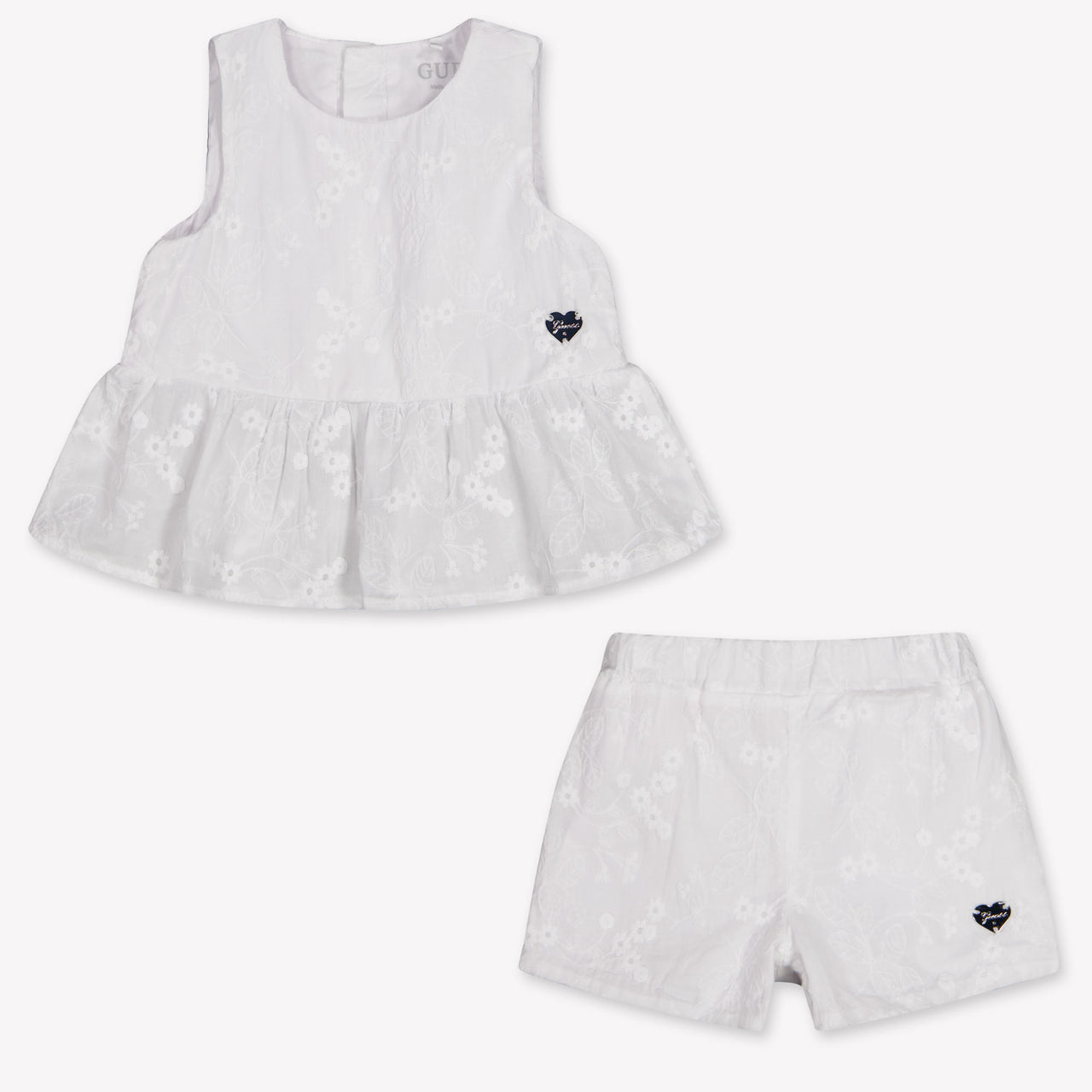 Guess bebe Chicas Establecer en Blanco