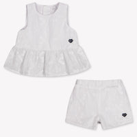 Guess bebe Chicas Establecer en Blanco