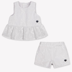 Guess bebe Chicas Establecer en Blanco