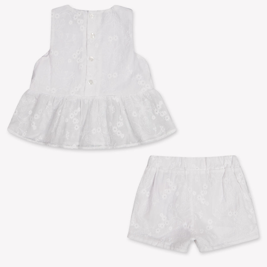 Guess bebe Chicas Establecer en Blanco