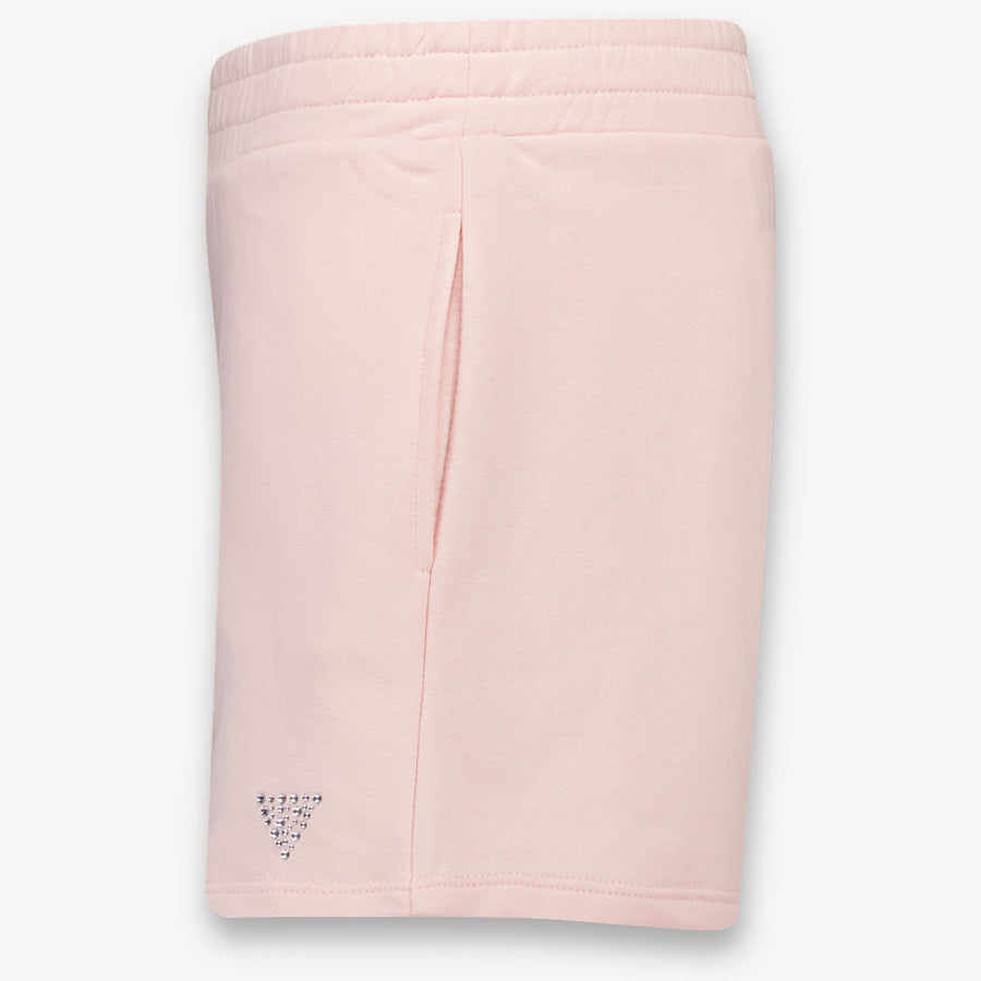 Guess niños Chicas pantalones cortos en Rosa claro