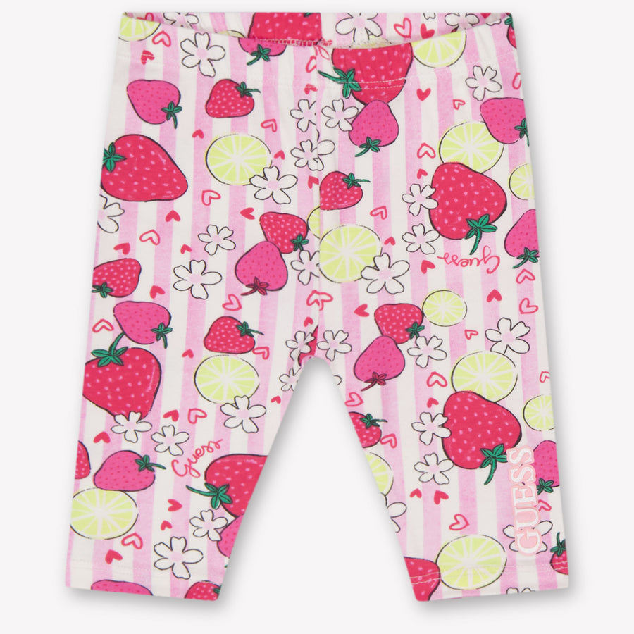 Guess bebe Chicas Leggings En Rosa