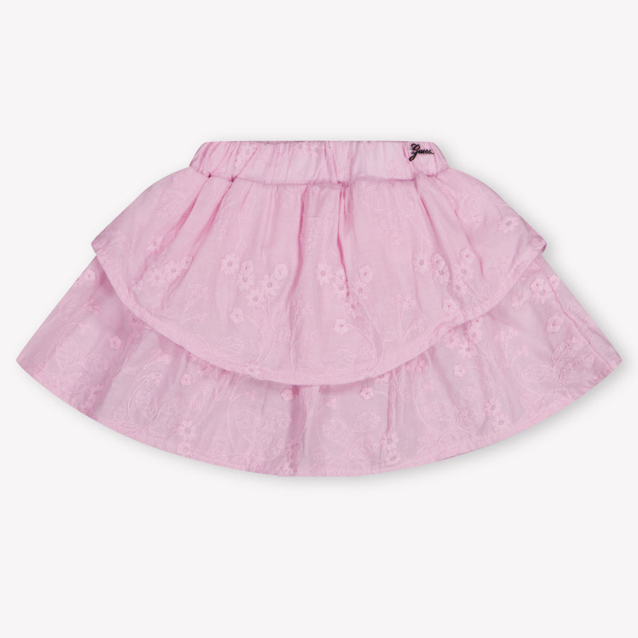 Guess Bébé Filles Jupe en Rose