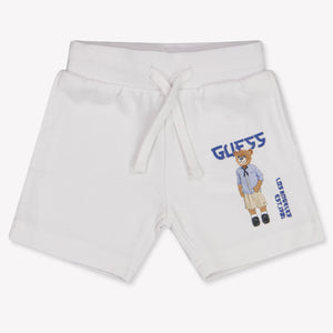 Guess Bébé Garçons Short dans Blanc