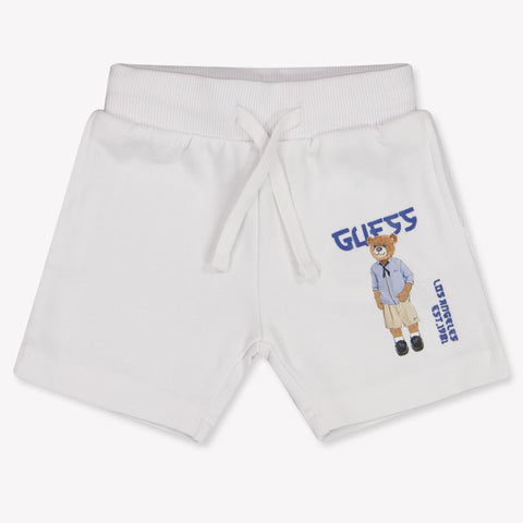 Guess Bambino Ragazzi Pantaloncini dentro Bianco