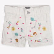 Guess Baby Girls Shorts In Pink