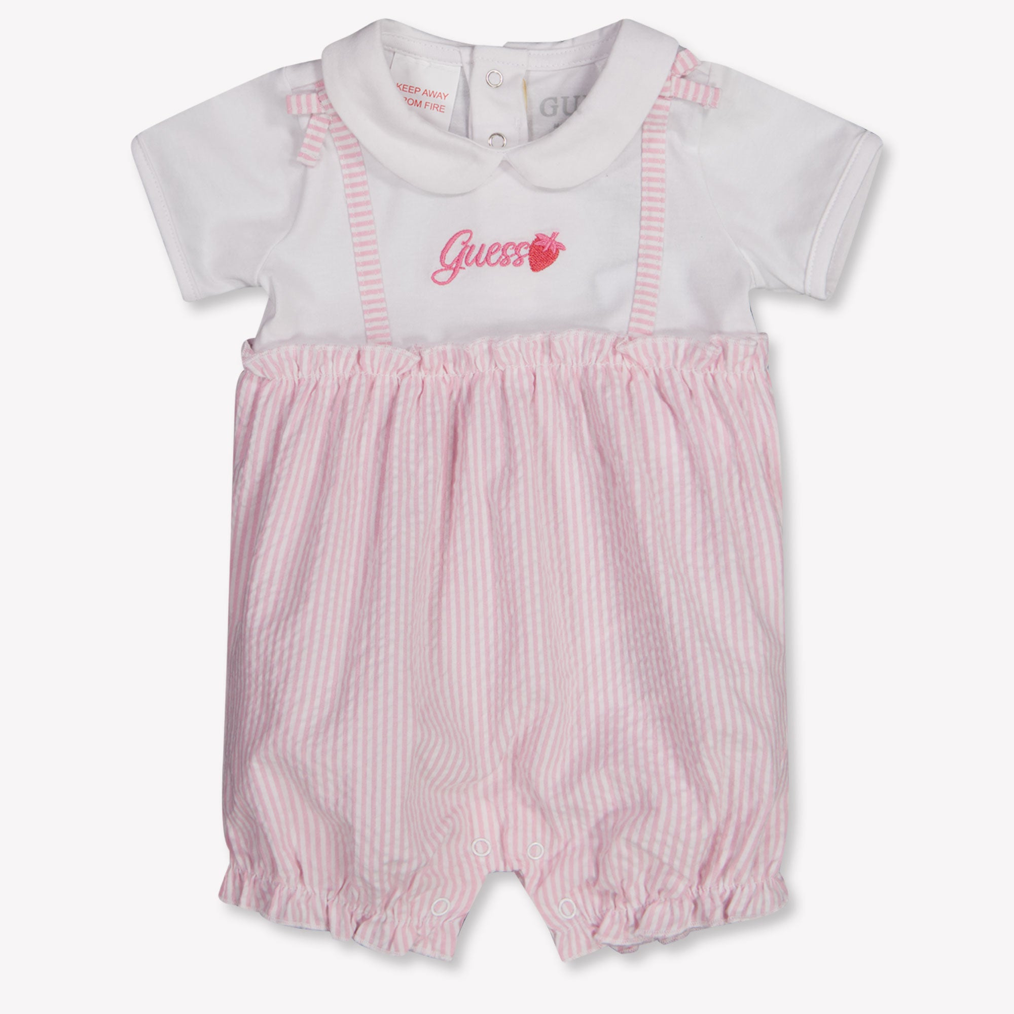 Guess Baby Girls Playsuit In White