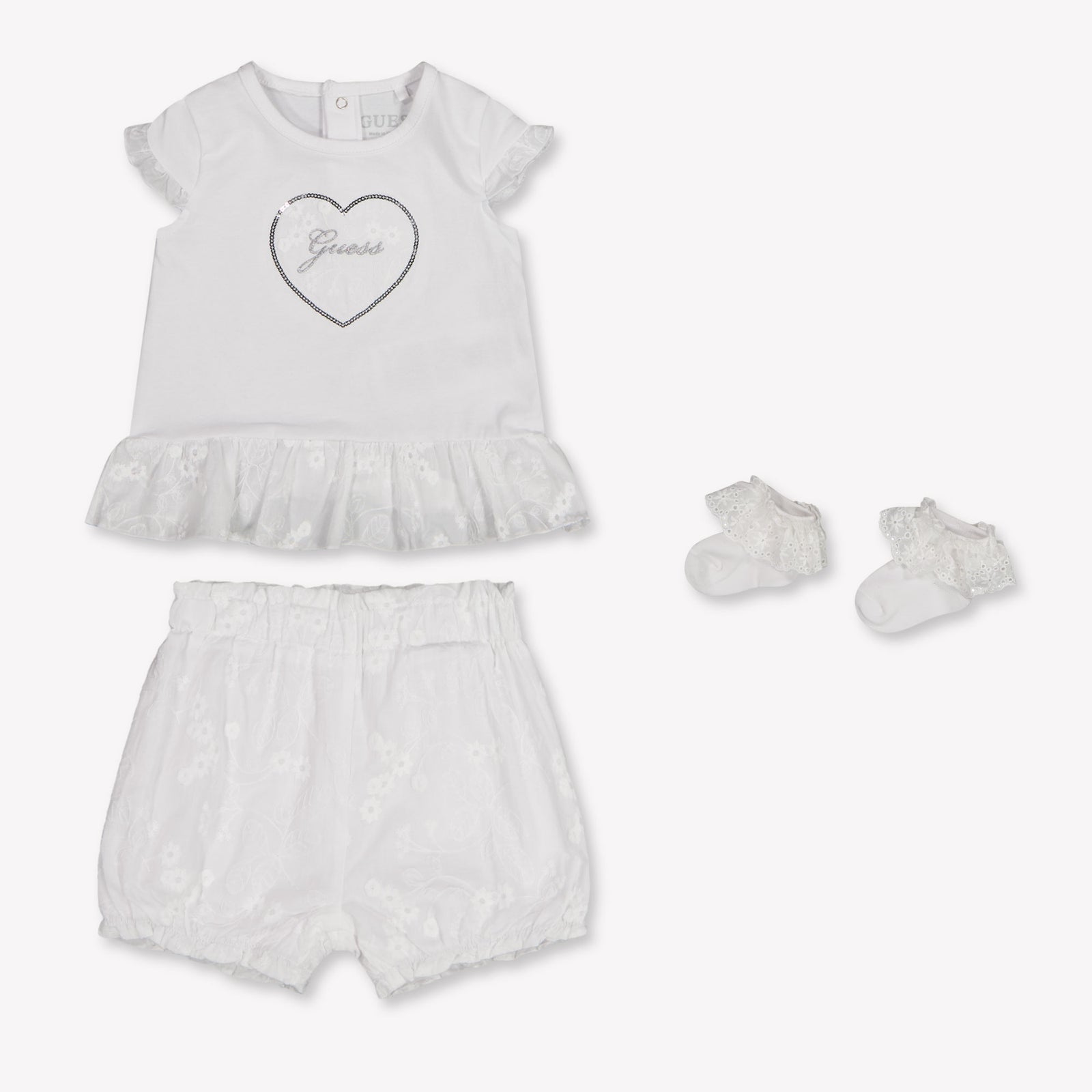 Guess Bébé Filles Installer Blanc