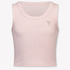 Guess Enfants Filles T-shirt dans Rose Léger